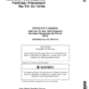 John Deere 1890 & 1895-SFP No-Till Air Drills North America & Australia Edition (730101-735100) Operator's Manual (OMA86892)