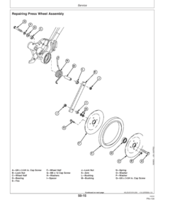 Alternative view of John Deere 1890 & 1895-SFP No-Till Air Drills North America & Australia Edition (730101-735100) Operator's Manual (OMA86892)