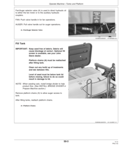 Alternative view of John Deere 1990 Central Commodity System North America (730101-745100) Operator's Manual (OMA86895)