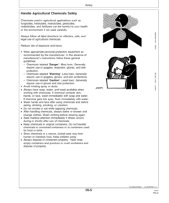 Alternative view of John Deere 730 Air Disk Drill (730101-) (North American) Operator's Manual (OMA86921)