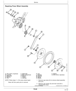 Alternative view of John Deere 750A Grain Drill European Edition (730101-755100) Operator's Manual (OMA87213)