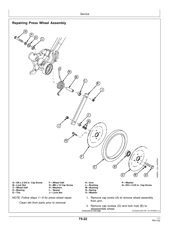 John Deere 750A Grain Drill European Edition (730101-755100) Operator's Manual (OMA87213) - Image 2