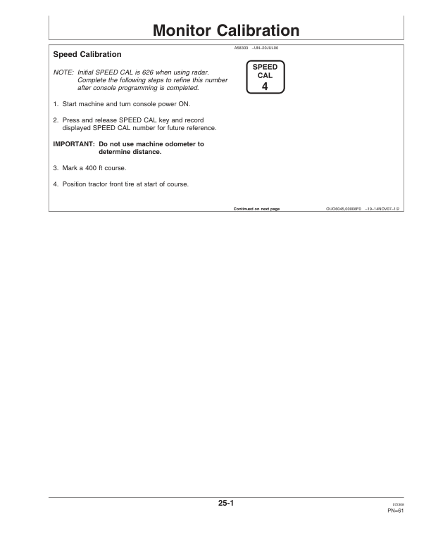 John Deere Central Insecticide System (-730999) Operator's Manual (OMA87233) - Image 2