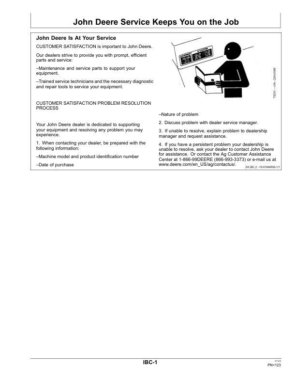 John Deere 730 Level Lift Air Disk Drill North America (735101-740100) Operator's Manual (OMA88502) - Image 2