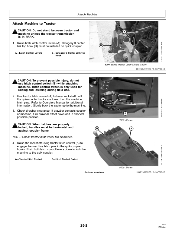 John Deere 1700, 1710 & 1730 Integral Planters North America & Australia Edition (735101-740100) Operator's Manual (OMA88554) - Image 3