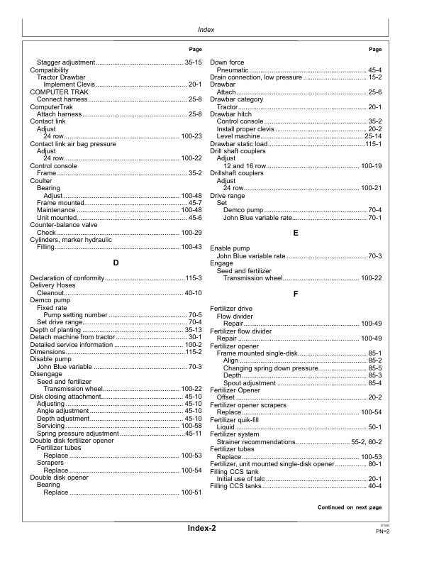 John Deere 1770NT 12/16/24 Row CCS ProSeries Planter with XP Row Units Operator's Manual (OMA88864) - Image 3
