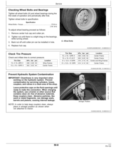 Alternative view of John Deere 1890 & 1895-SFP No-Till Air Drills North America & Australia Edition (735101-740100) Operator's Manual (OMA88893)