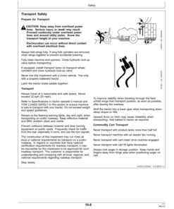 Alternative view of John Deere 1840 Air Seeding Tools (735101- ) Operator's Manual (OMA88923)