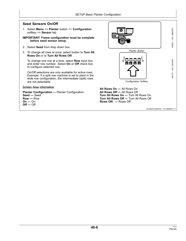 John Deere SeedStar 2 Monitor Worldwide Edition (735101-740100) Operator's Manual (OMA89001) - Image 3