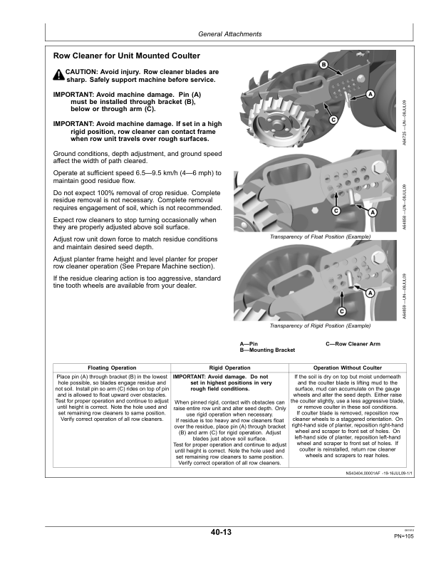 John Deere 1750, 1770 12R, 1780 Planters (S.N. 740101-) Operator's Manual (OMA89793) - Image 2