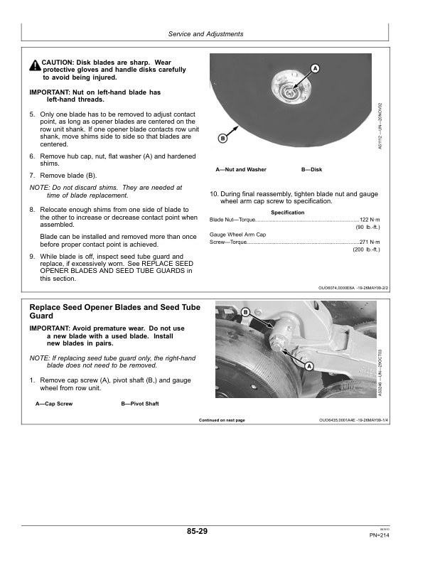 John Deere 1750, 1770 12R, 1780 Planters (S.N. 740101-) Operator's Manual (OMA89793) - Image 3