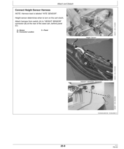 Alternative view of John Deere 730 Level Lift Air Disk Drill North America (740101-745100) Operator's Manual (OMA90145)