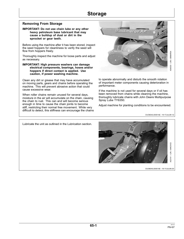 John Deere Components for Deere/Orthman Planters Worldwide Edition (740101-745100) Operator's Manual (OMA90150) - Image 3