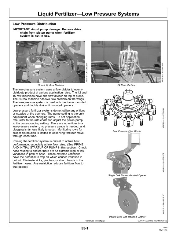 John Deere 1770NT CCS Pro-Series Planter 12/16/24 Row w/ XP Row Units Operator's Manual (OMA90303) - Image 2