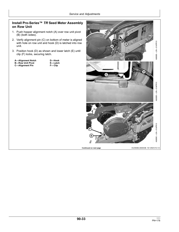 John Deere 1720CCS 12x2 Twin Row Planter Operator's Manual (OMA90456) - Image 3