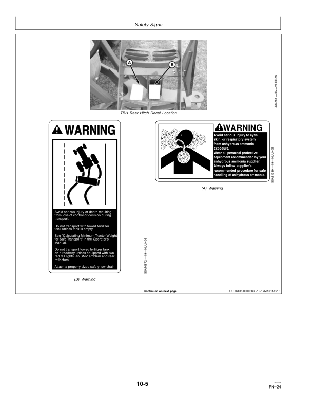 John Deere 1910 Commodity Air Cart (Ground Driven) North America (748101-750100) Operator's Manual (OMA90995) - Image 3