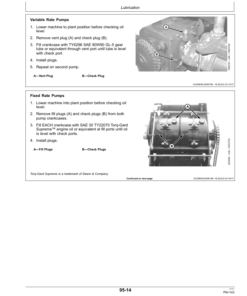 Alternative view of John Deere 1770NT CCS Planter (12/16/24 Row) w/MaxEmerge XP Row Units Operator's Manual (OMA91222)
