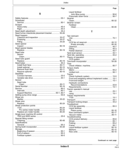 Alternative view of John Deere 1720 CCS Integral Planters (745101-) Operator's Manual (OMA91276)