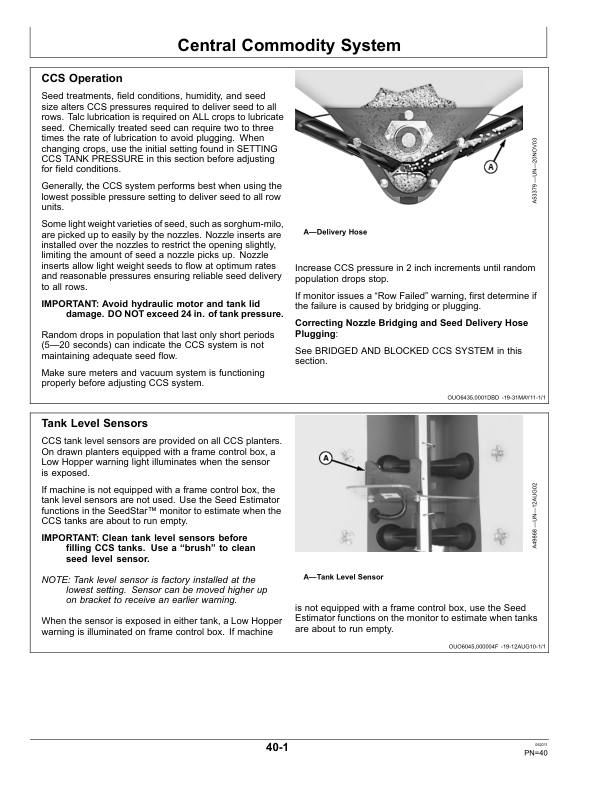 John Deere Components for Deere/Orthman Planters Worldwide Edition (745101-760100) Operator's Manual (OMA91283) - Image 2