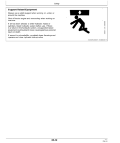 Alternative view of John Deere 1830 & 1835 Flex Air Hoe Drill North America (745101-750100) Operator's Manual (OMA91296)
