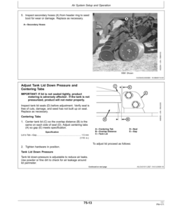 Alternative view of John Deere 1910 Commodity Air Cart (Ground Driven) Australian & American Edition (745101-755100) Operator's Manual (OMA91764)