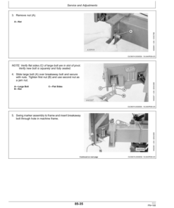 Alternative view of John Deere 1700, 1710 & 1730 Integral Planters North American & Australia Edition (750101- ) Operator's Manual (OMA93835)