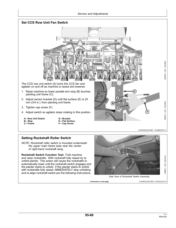 John Deere 1795 ExactEmerge Front-Fold Planters North America (760101-765100) Operator's Manual (OMA95502) - Image 2