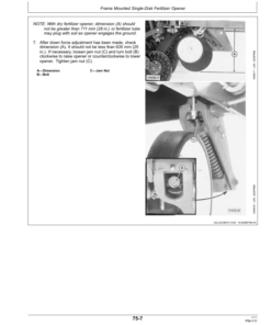 Alternative view of John Deere 1785 Planters North American & Australia (760101-765100) Operator's Manual (OMA97628)