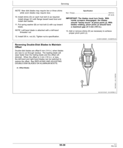 Alternative view of John Deere 730 Level Lift Air Disk Drill North America (760101-765100) Operator's Manual (OMA99942)