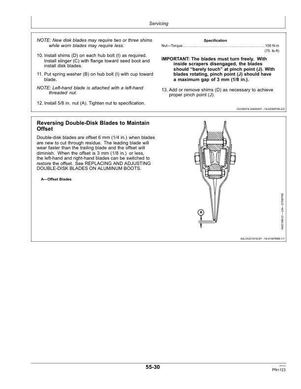 John Deere 730 Level Lift Air Disk Drill North America (760101-765100) Operator's Manual (OMA99942) - Image 2