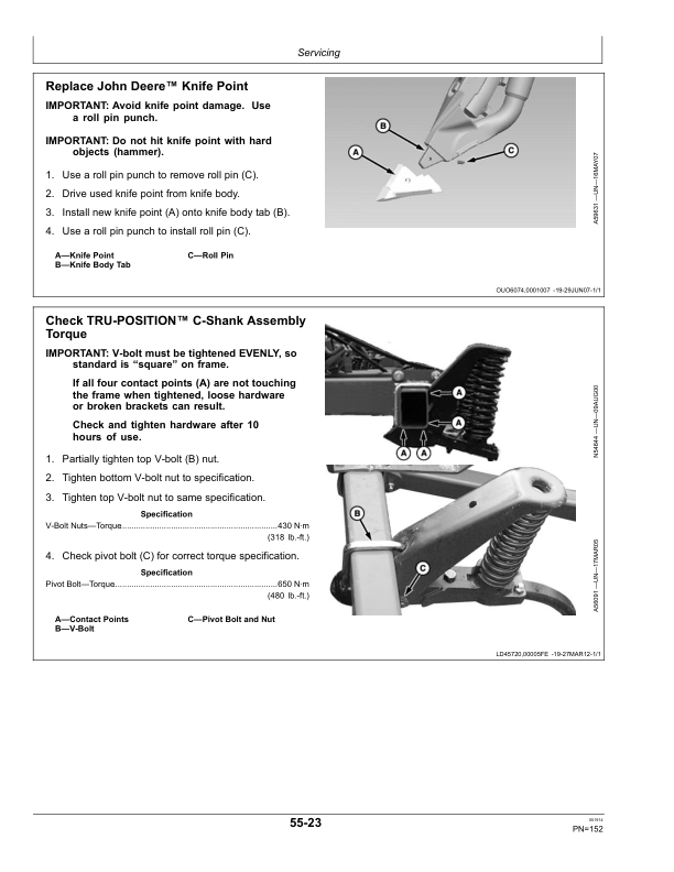 John Deere 1830 & 1835 Flex Air Hoe Drill North America (760101-765100) Operator's Manual (OMA99946) - Image 2