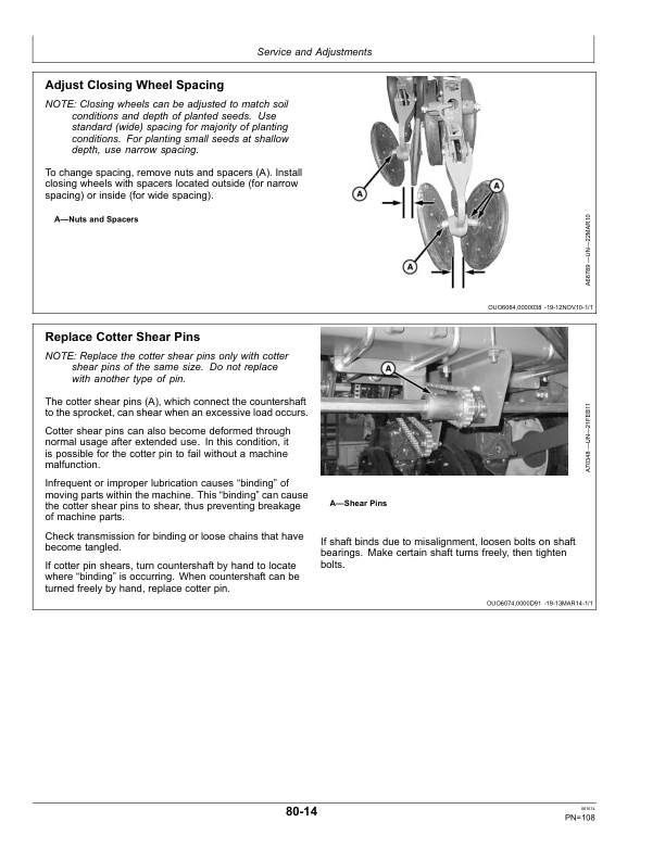 John Deere Deere/Orthman 8x2 Twin Row Planters North America (760101-) Operator's Manual (OMA99967) - Image 2
