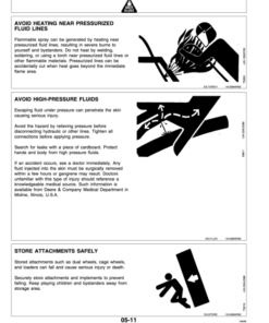 Alternative view of John Deere 6100, 6200, 6300 & 6400 Tractors Operator's Manual (OMAL110985)