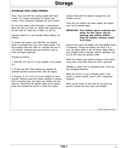Alternative view of John Deere 6605 Tractors (010001-) Operator's Manual (OMAL116328)