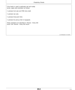 Alternative view of John Deere SE 6510 & SE 6610 Tractors Operator's Manual (OMAL117821)