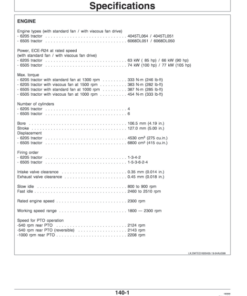Alternative view of John Deere 6205 & 6505 Tractors Operator's Manual (OMAL119243)
