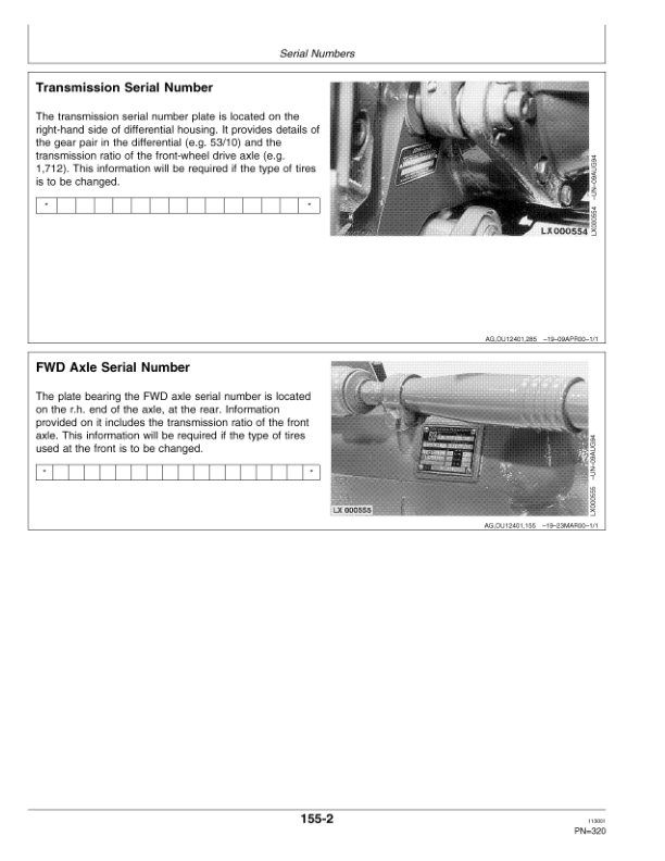 John Deere 6020, 6120, 6220, 6320, 6420, 6420S Tractors Operator's Manual (OMAL152760) - Image 4