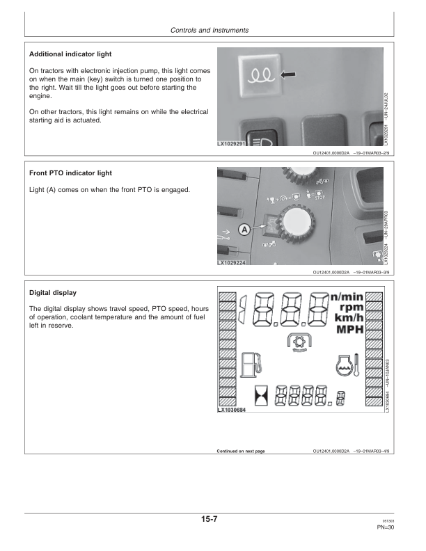 John Deere 6020SE, 6120SE, 6220SE, 6320SE & 6420SE Tractors Operator's Manual (OMAL152794) - Image 2