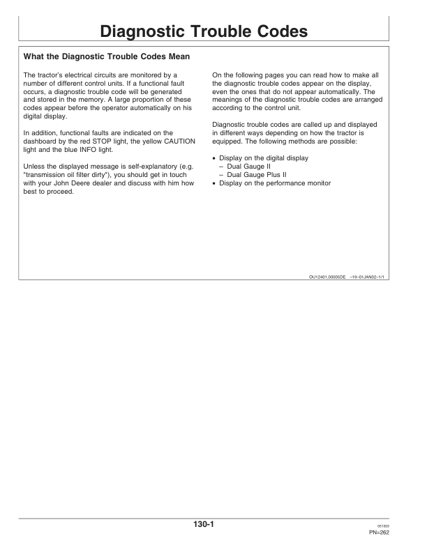 John Deere 6120, 6220, 6320, 6420, 6120L, 6220L, 6320L, 6420L & 6520L Tractors Operator's Manual (OMAL152844) - Image 4