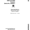 John Deere 6405, 6605 Tractors (265203-) Operator's Manual (OMAL153481)