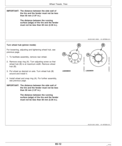 Alternative view of John Deere 6405, 6605 Tractors (265203-) Operator's Manual (OMAL153481)