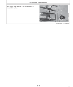 Alternative view of John Deere 6020, 6120, 6220, 6320, 6420 & 6420S Tractors Operator's Manual (OMAL161979)