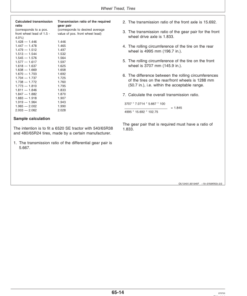 Alternative view of John Deere 6520 SE & 6620 SE Tractors Operator's Manual (OMAL162038)