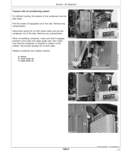 Alternative view of John Deere 6215, 6415, 6615, 6715 Tractor (398791-) (North American) Operator's Manual (OMAL162074)