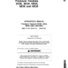 John Deere 6530, 6534, 6630, 6830 & 6930 Premium Tractors Operator's Manual (OMAL171331)