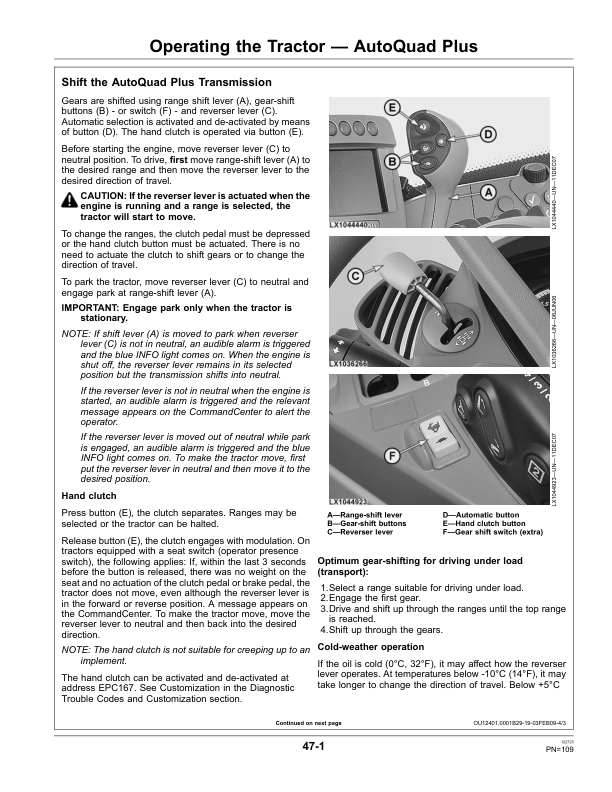 John Deere 7130, 7230, 7330, 7430 & 7530 Premium Tractors (North American Export Edition) Operator's Manual (OMAL206902) - Image 2
