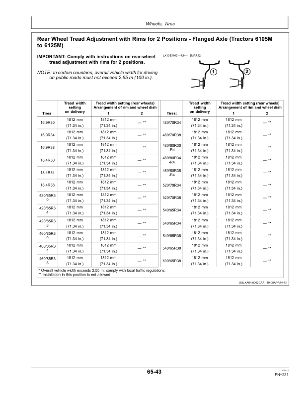 John Deere 6105M, 6115M, 6125M, & 6140M Tractors North America Operator's Manual (OMAL213158) - Image 3