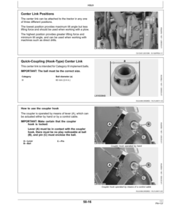 Alternative view of John Deere 6090MC, 6100MC, 6110MC, 6090RC, 6100RC & 6110RC Tractors Export Edition Operator's Manual (OMAL216276)