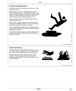 Alternative view of John Deere 6165J, 6185J, 6205J & 6210J Tractors MY2014 Operator's Manual (OMAL217934)