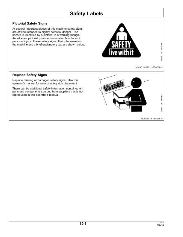 John Deere 6110J, 6125J & 6130J Tractors Operator's Manual (OMAL218562) - Image 2
